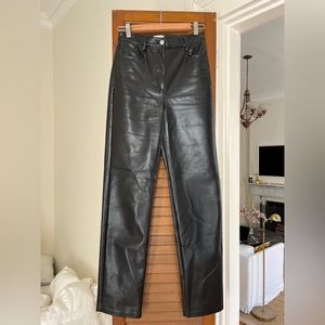 Aritzia Melina Faux Leather Pants